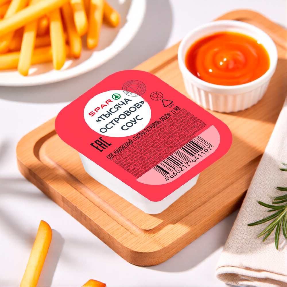Изображение товара Соус SPAR Тысяча Островов 25мл
