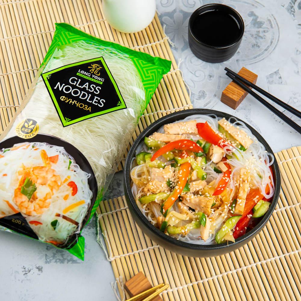 Изображение товара Вермишель Фунчоза Long Yong 200г