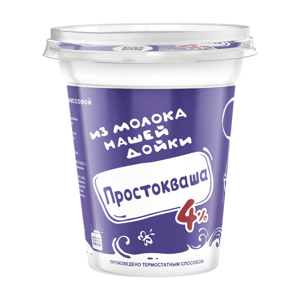 Изображение товара Простокваша из Молока Нашей Дойки Термостатная 4% 300г