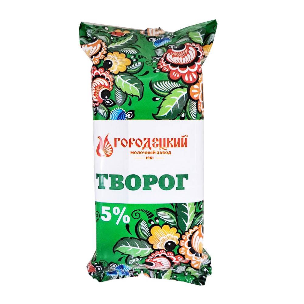 Изображение товара Творог Городецкий 5% 250г