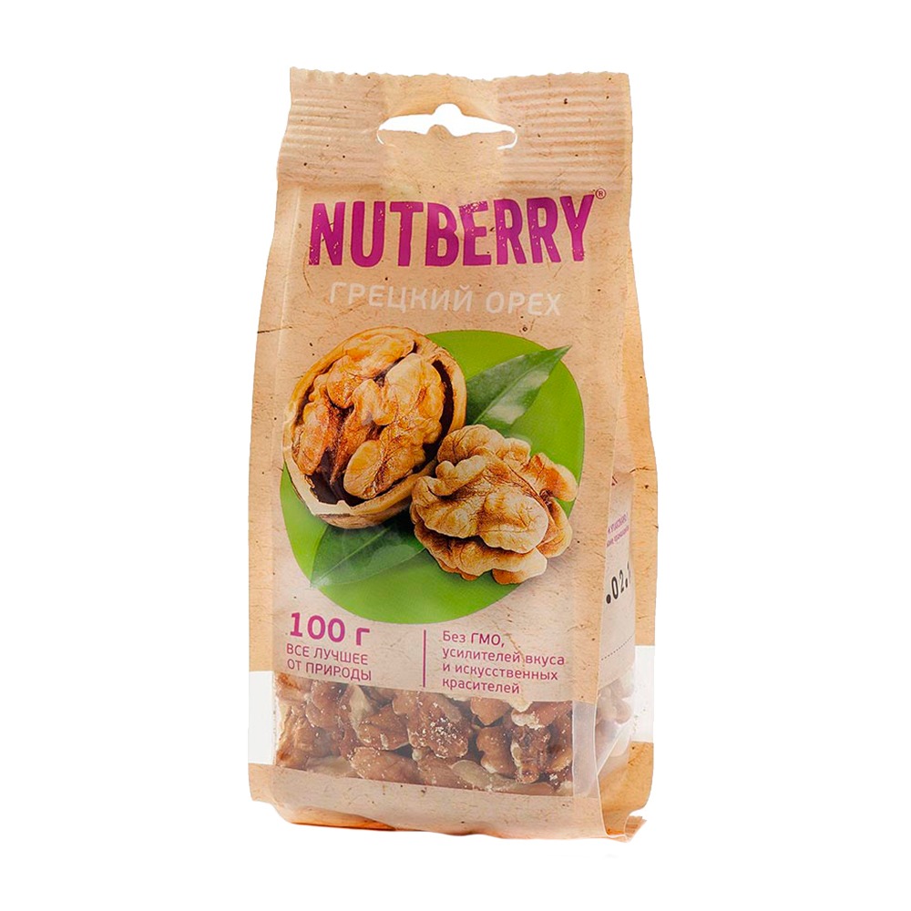 Изображение товара Орех Грецкий Nutberry 100г