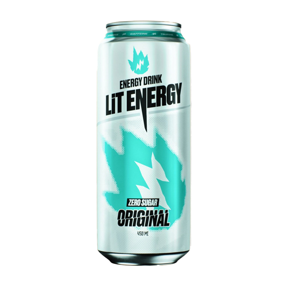 Изображение товара Энергетический Напиток Lit Energy Original Zero 0,45л ж/б