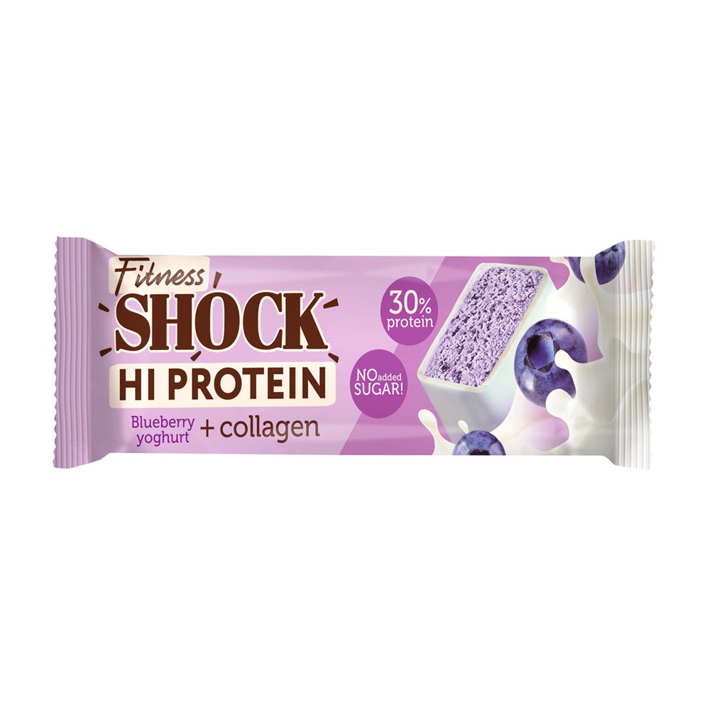 Изображение товара FitnesSHOCK Черничный десерт — Батончик 40 г