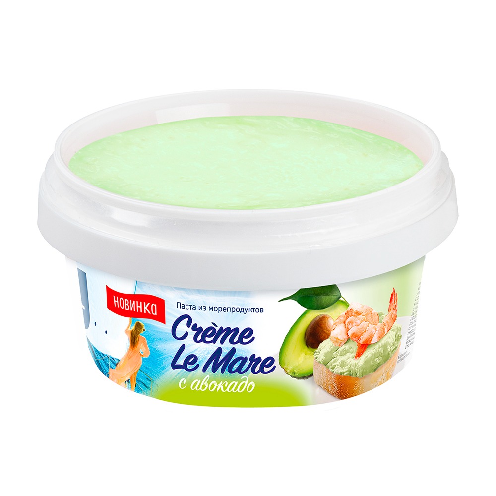 Изображение товара Паста из Морепродуктов Creme Le Mare C Авокадо 150г