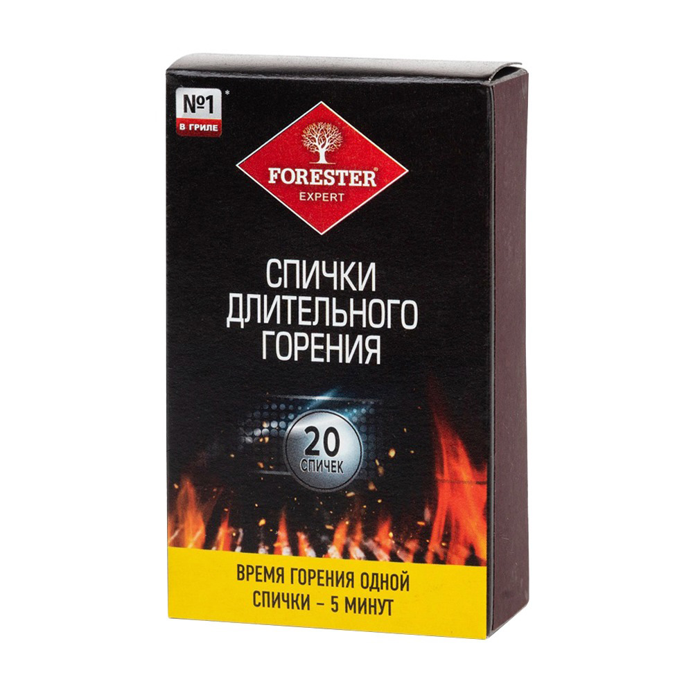 Изображение товара Forester Спички длительного горения 20 шт