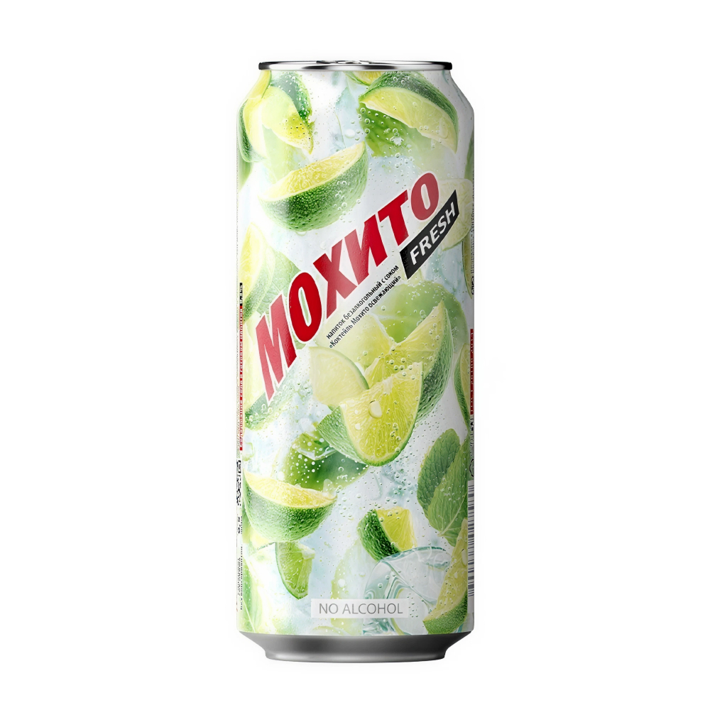 Изображение товара Напиток Безалкогольный Очаково Мохито 0,5Л Ж/Б