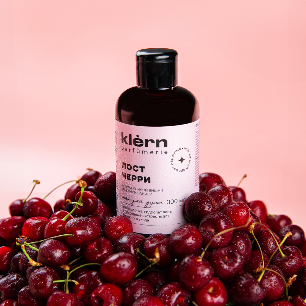 Изображение товара Гель для Душа Klern Parfumerie Лост Черри 300мл