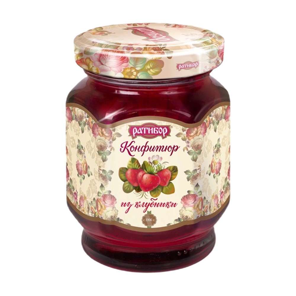 Изображение товара Конфитюр Ратибор из Клубники 350г Стекло