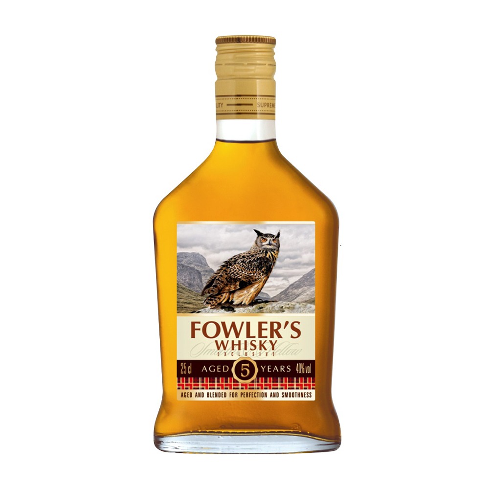 Изображение товара Виски Зерновой Фоулерс 40%, 0,25л