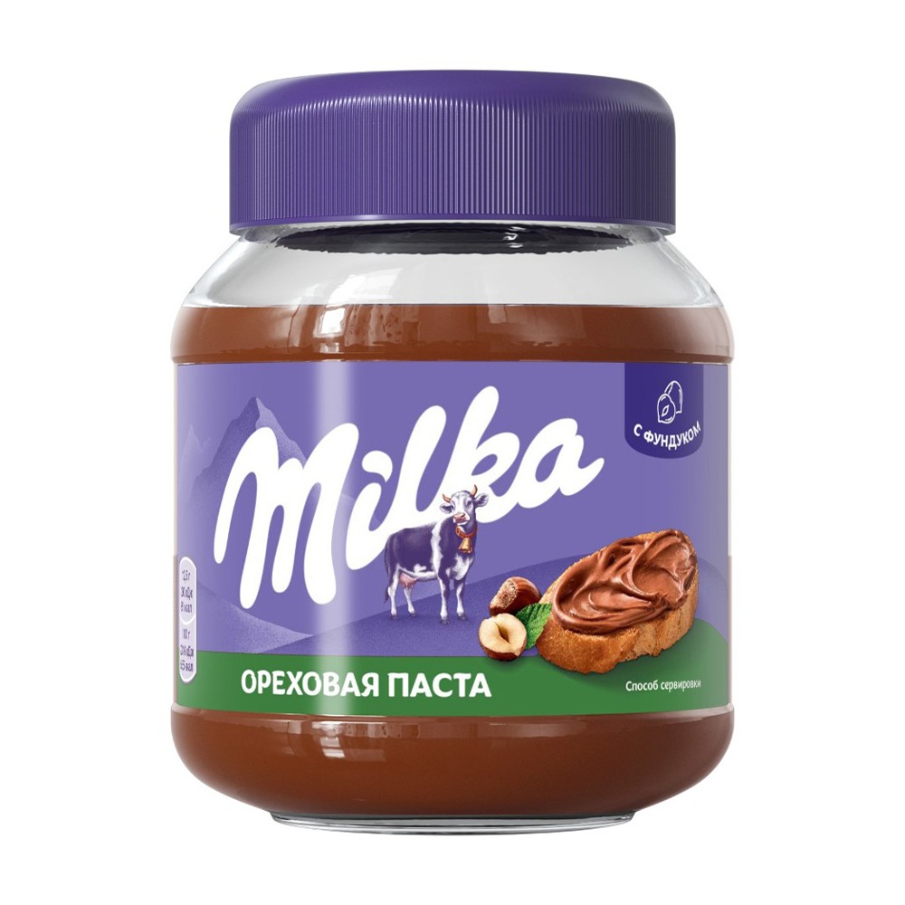 Изображение товара Паста Milka Ореховая с Добавлением Какао 350г