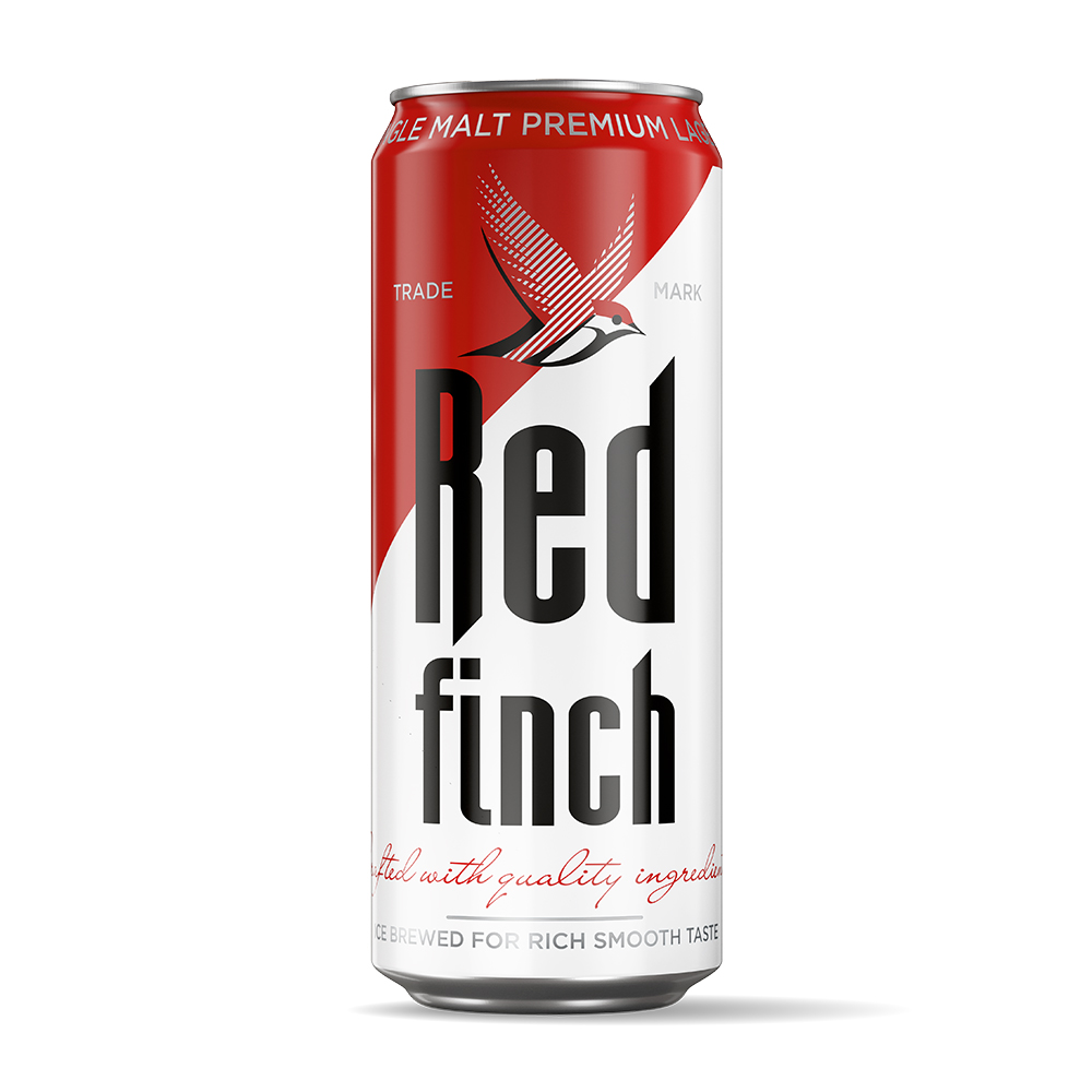Изображение товара Пиво Red Finch 4,4% 0,45л ж/б