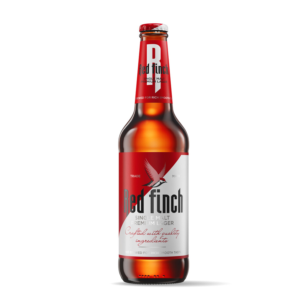 Изображение товара Пиво Бад Светлое Red Finch 4,4% Ст/Б