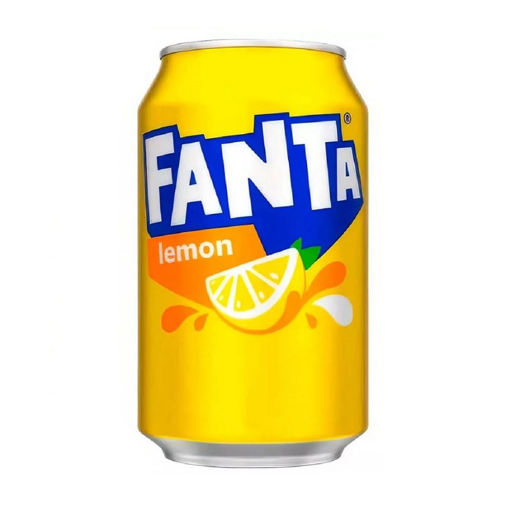 Изображение товара Напиток Сильногазированный Fanta со Вкусом Лимона 0,33л