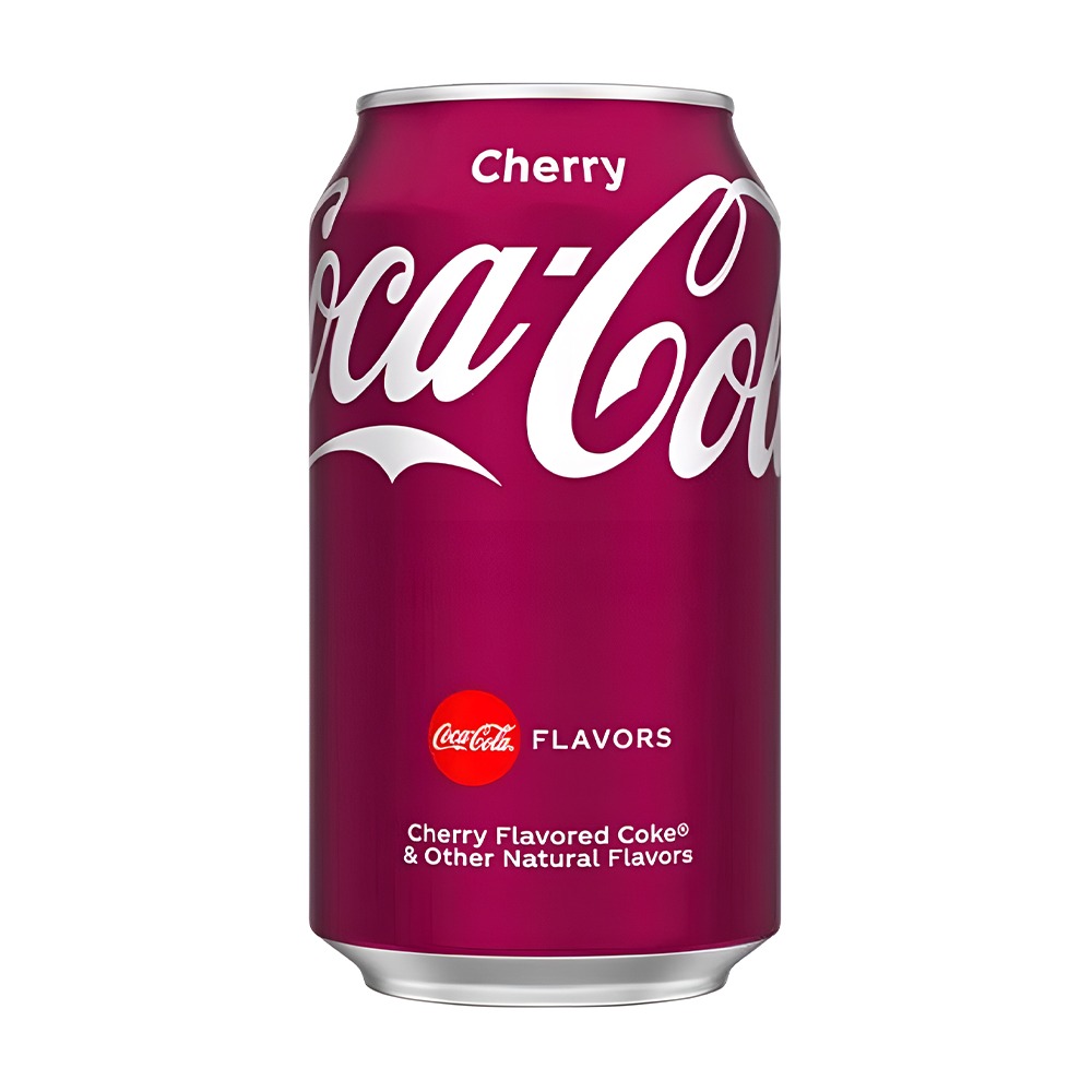 Изображение товара Напиток Сильногазированный Coca Cola со Вкусом Вишни 0,33л