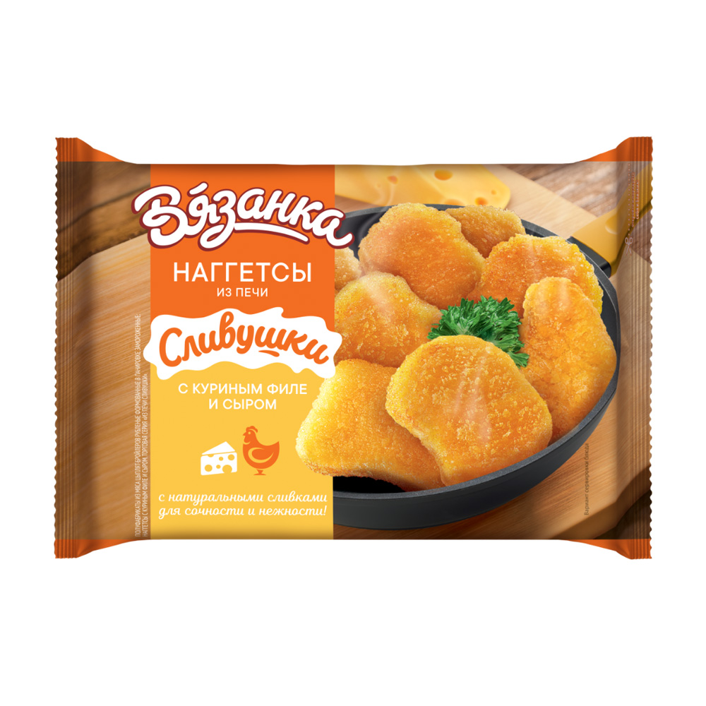 Изображение товара Наггетсы Вязанка Сливушки из печи, 250 г