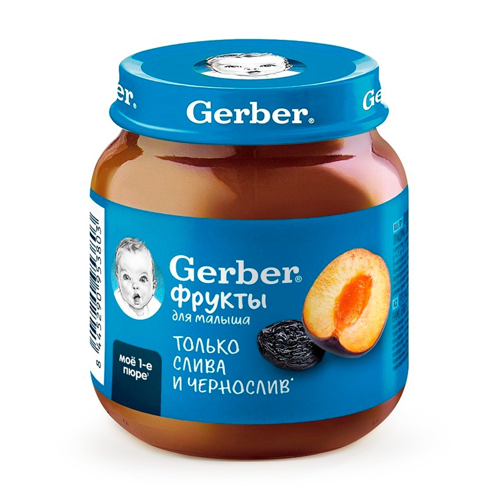 Изображение товара Пюре Gerber Слива Чернослив 125г