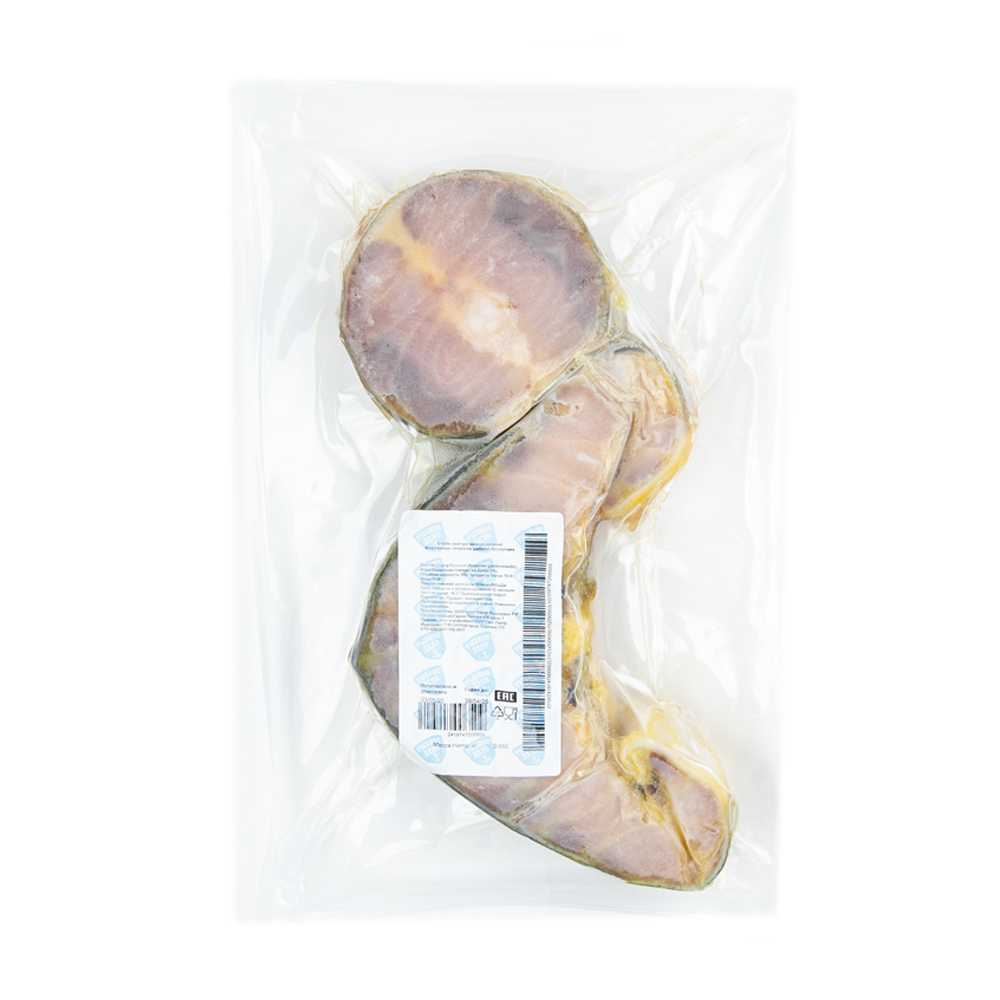 Изображение товара Стейки Осетра Рыбное Дело Свежемороженые 650г в/у