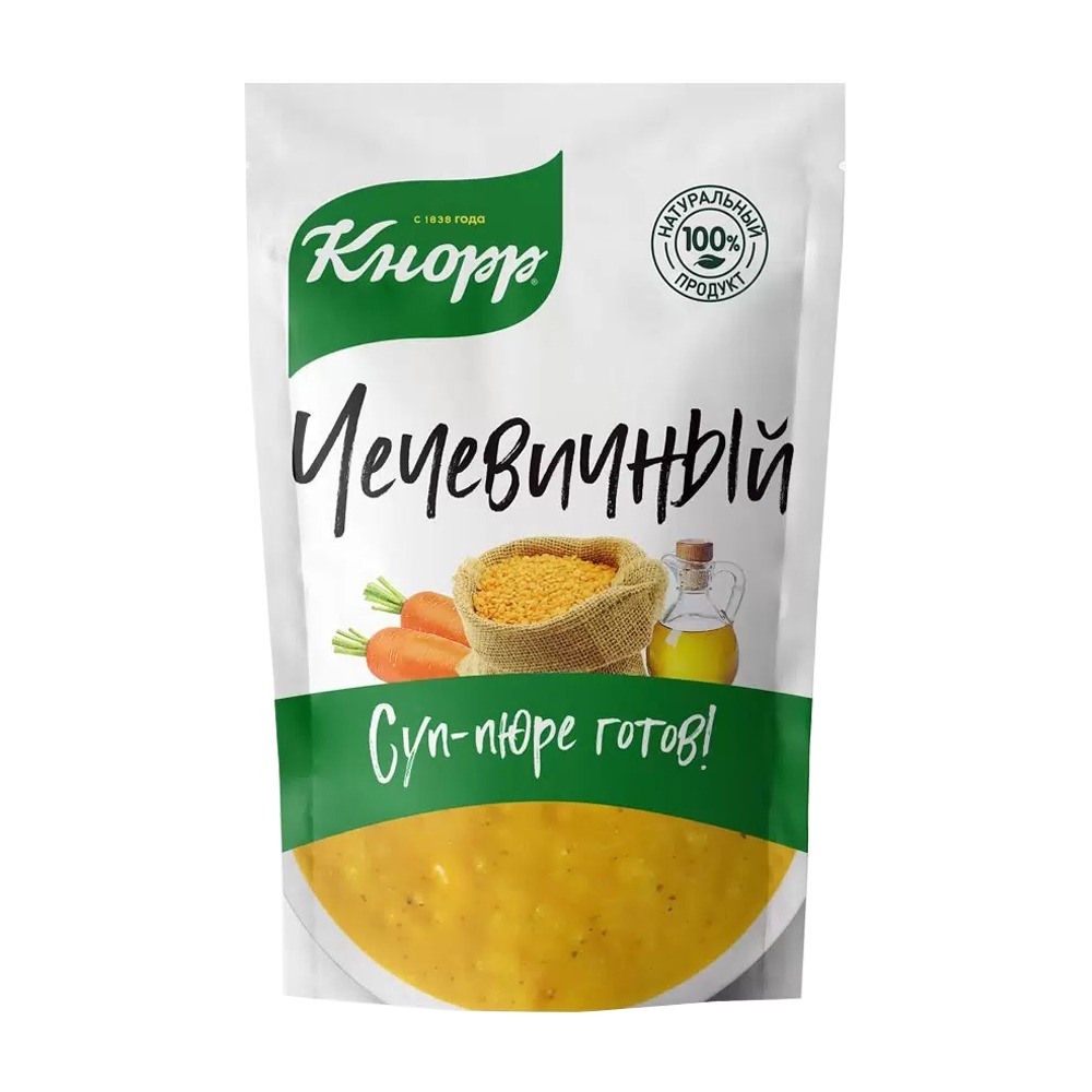 Изображение товара Суп-Пюре Кнорр Чечевичный 250г