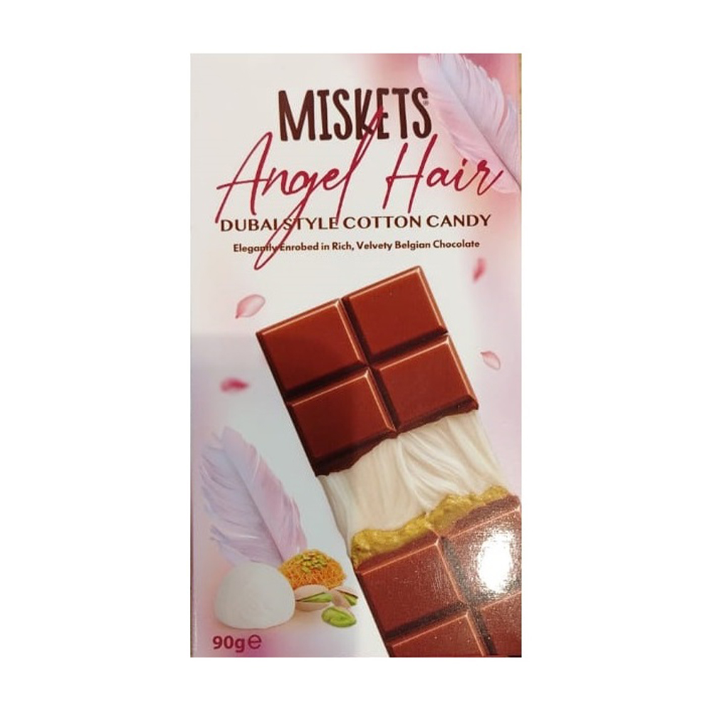 Изображение товара Шоколад Miskets Молочный с Фисташковым Кремом и Пишмание 90г