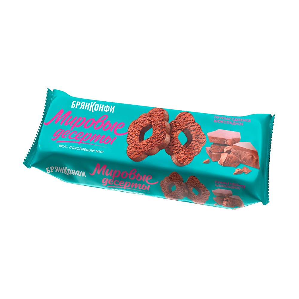 Изображение товара Печенье Мировые Десерты Шоколадное 160г