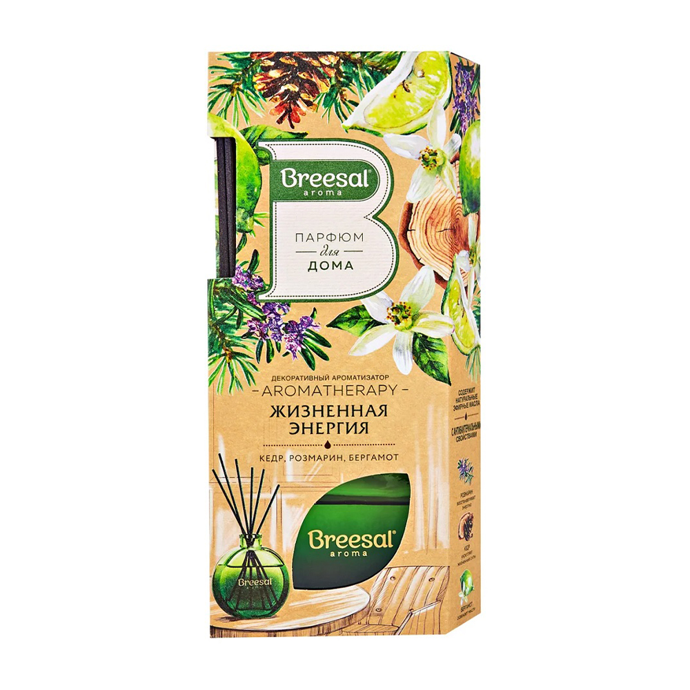 Изображение товара Аромадиффузор Breesal Жизненная Энергия 70мл