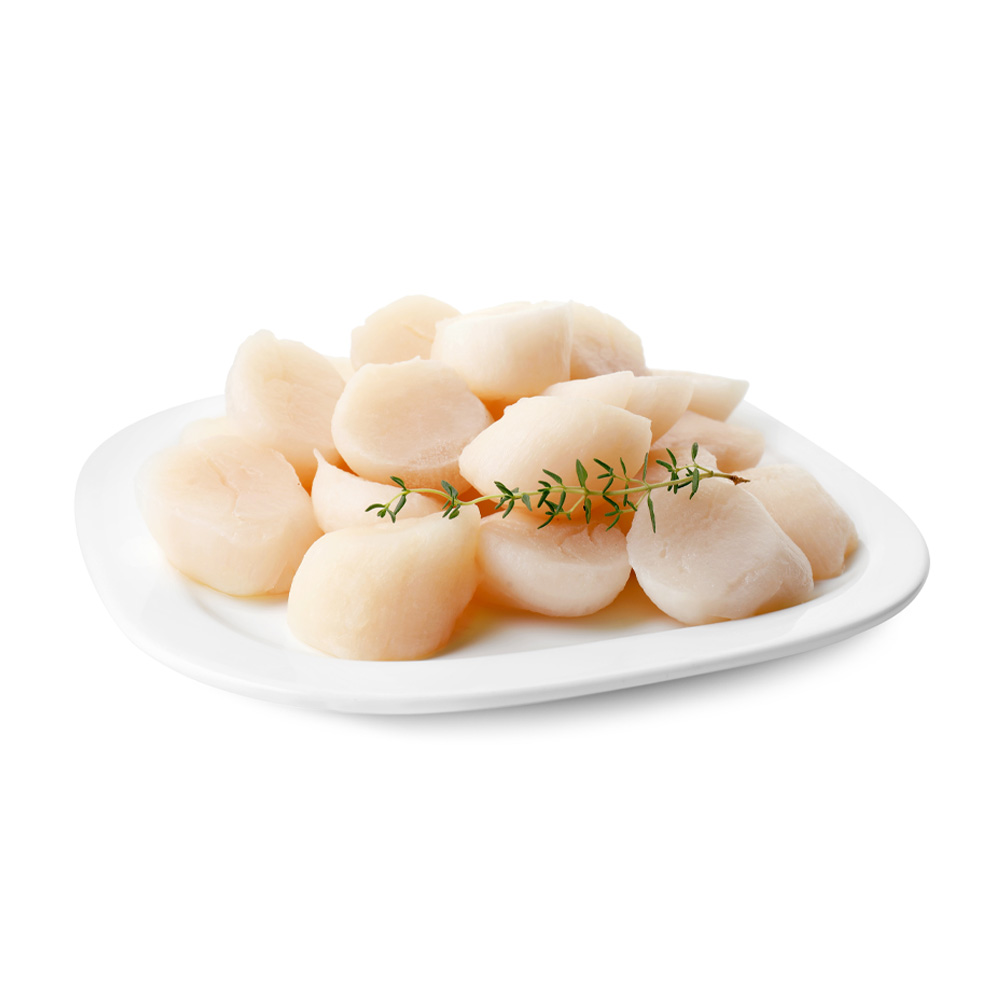 Изображение товара Мясо Гребешка Мороженое 40/60