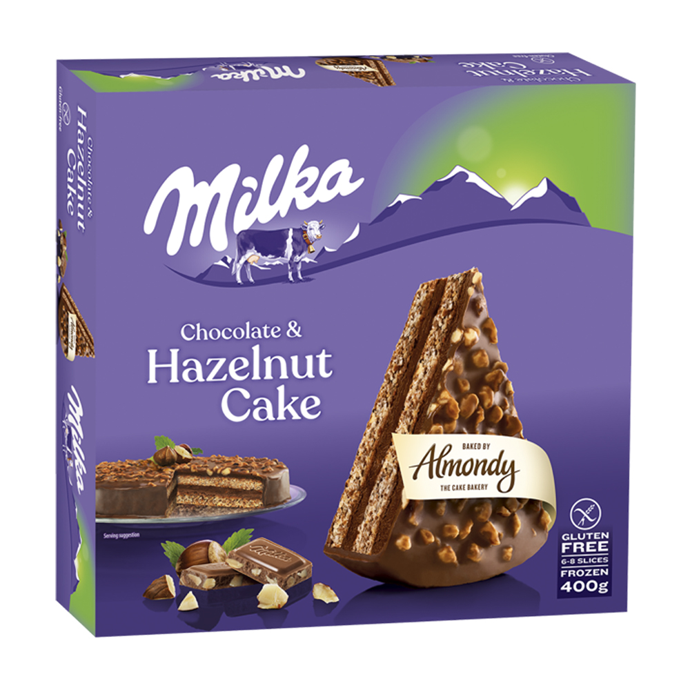 Изображение товара Торт Milka Шоколадный с Фундуком Замороженный 400г