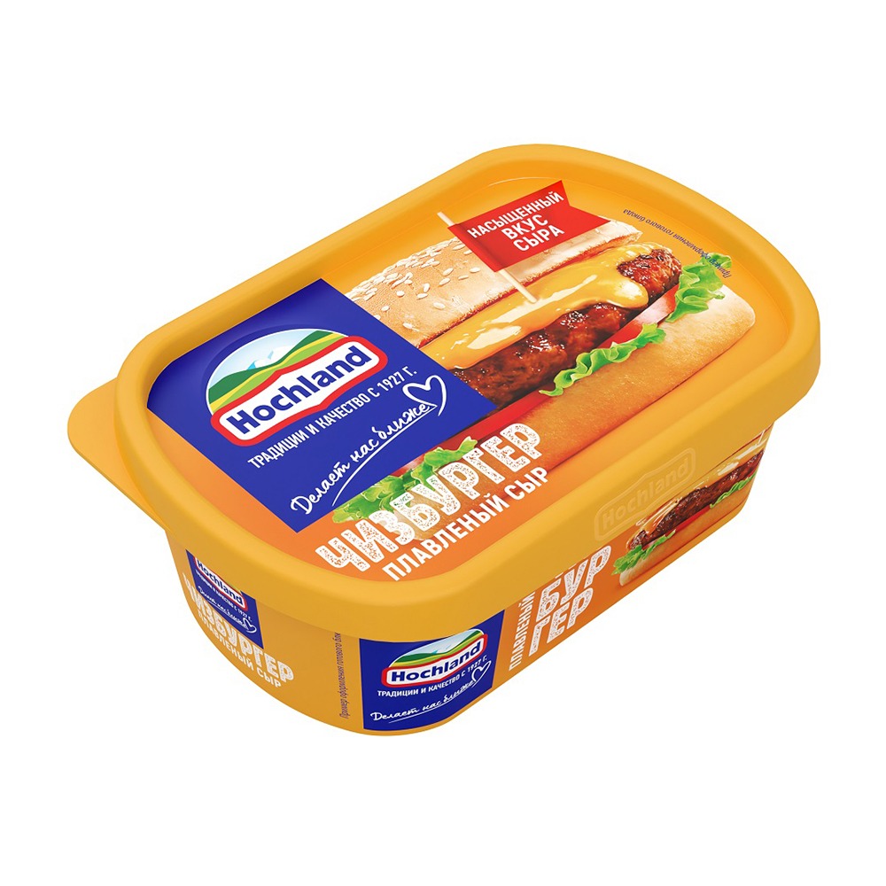 Изображение товара Сыр Плавленый Hochland Чизбургер 50% 200г