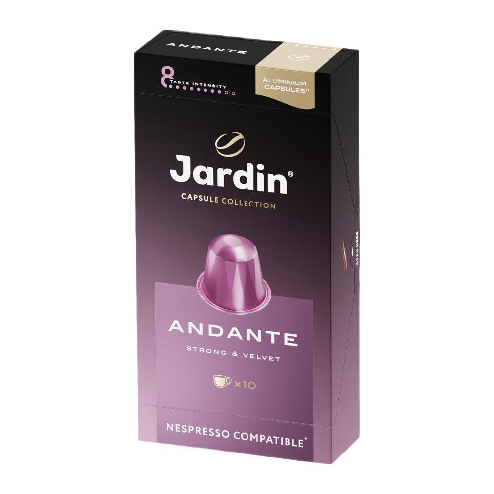 Изображение товара Кофе молотый Jardin Andante — 0,05 кг, аромат и насыщенный вкус