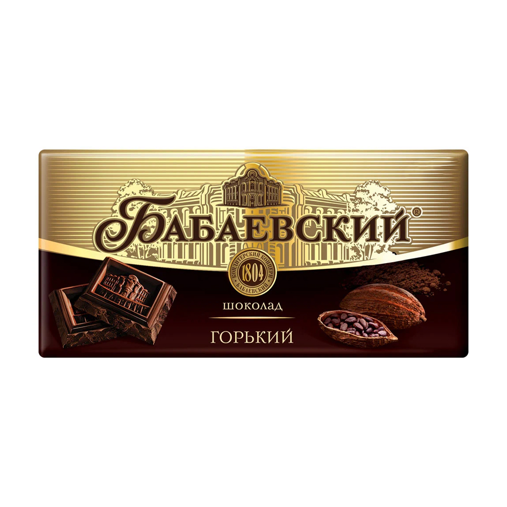 Изображение товара Шоколад Бабаевский Горький 75г