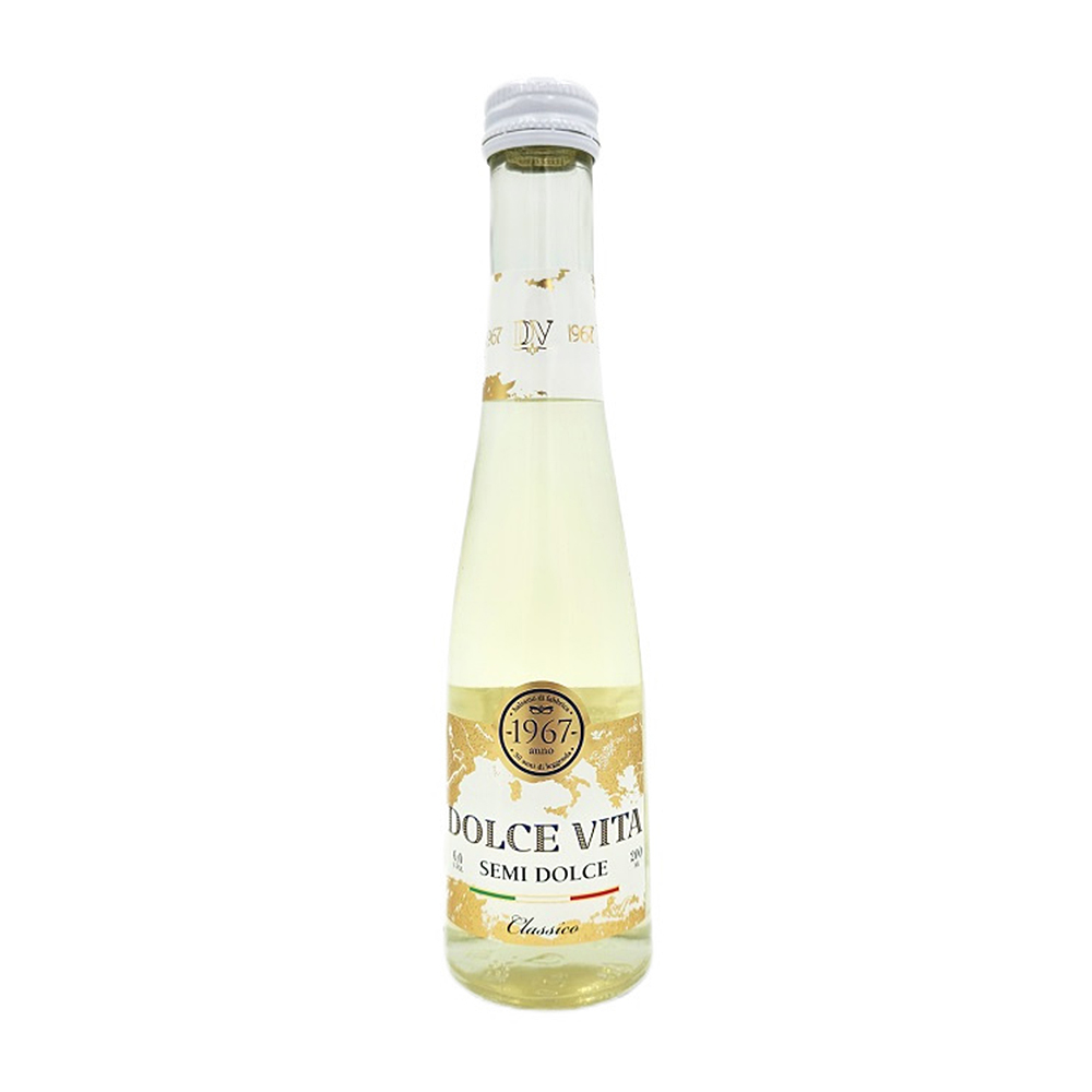 Изображение товара Сидр Фруктовый Дольче Вита Классический Сладкий 6% 0,2л