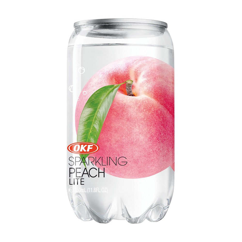 Изображение товара Напиток Газированный Okf со Вкусом Персика 0,35л
