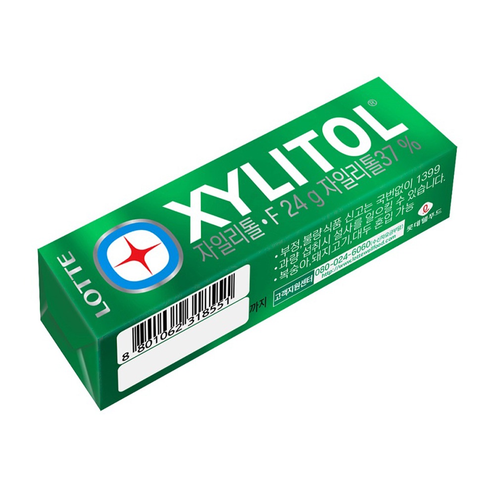 Изображение товара Lotte без сахара с ксилитом, Жевательная резинка 24 г