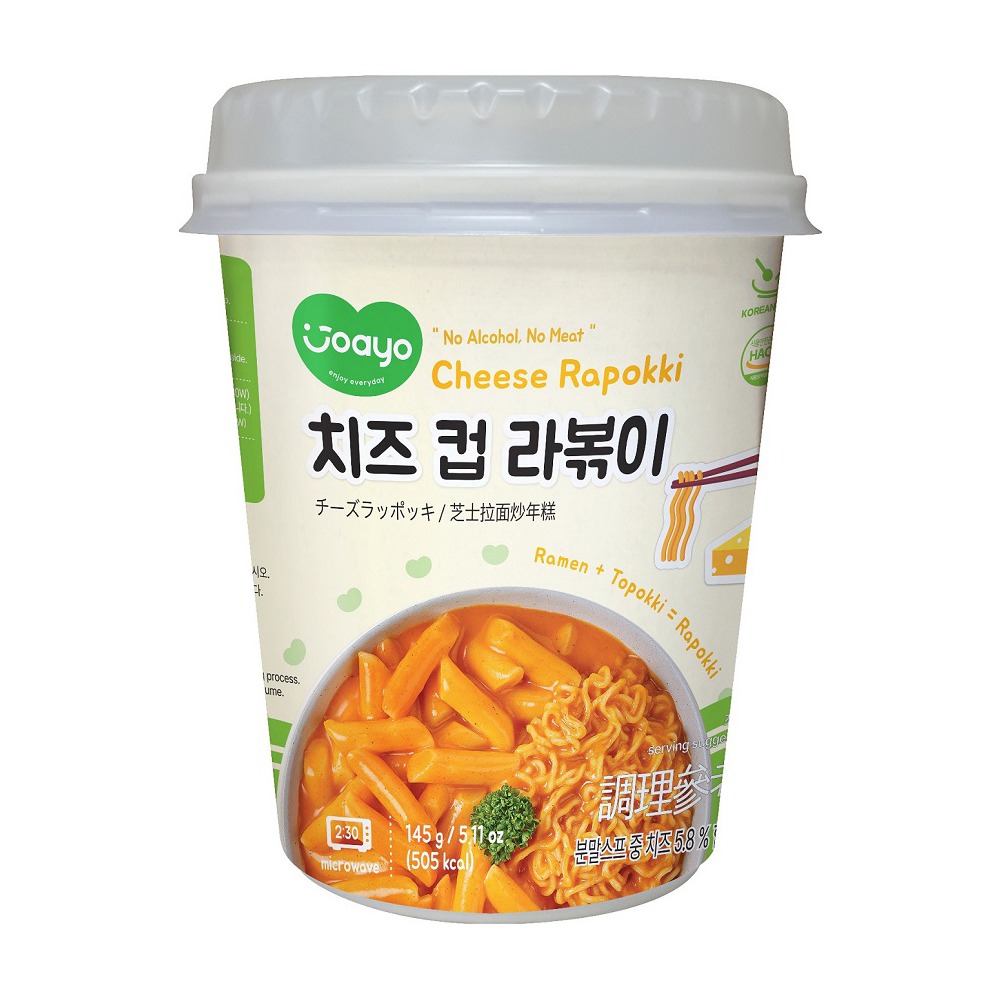 Изображение товара Клецки Рисовые Joayo с Лапшой Рапокки со Вкусом Сыра 145г