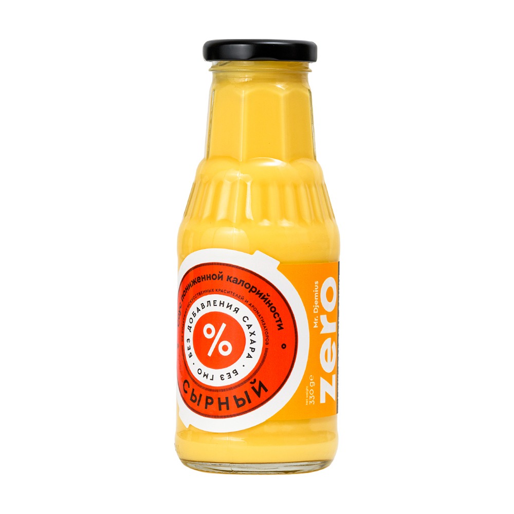 Изображение товара Соус Mr.Djemius Zero Сырный Низкокалорийный 330мл