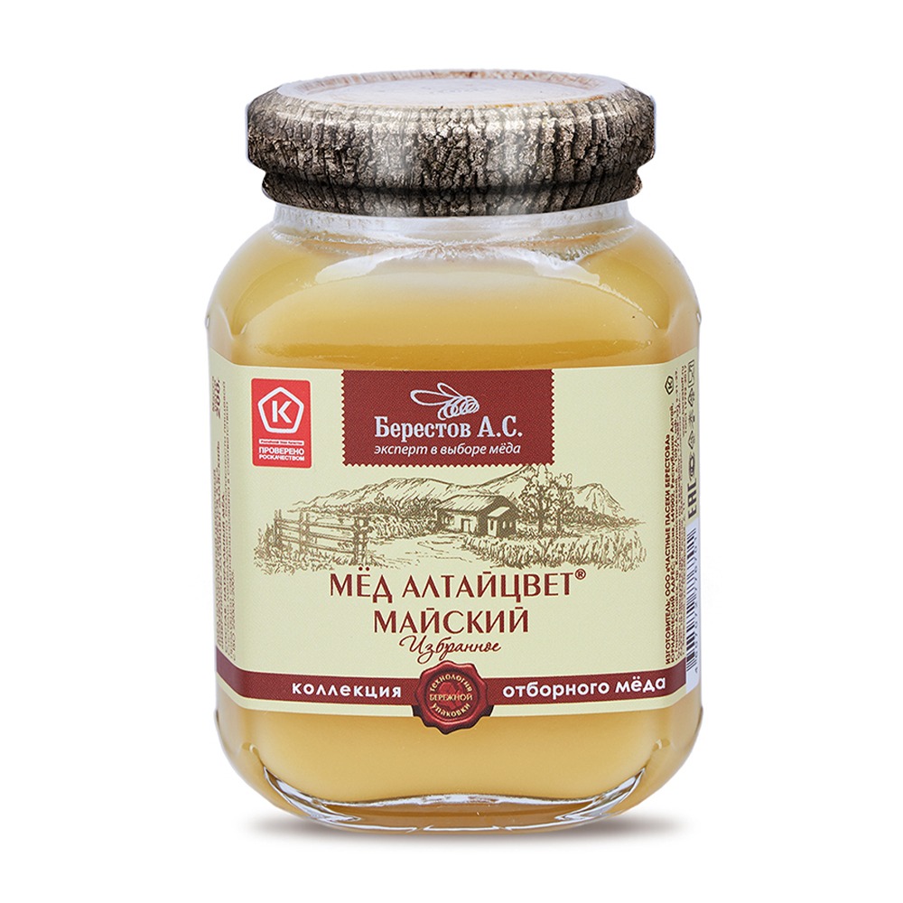 Изображение товара Мед Берестов А.С. Алтайцвет Майский 200г