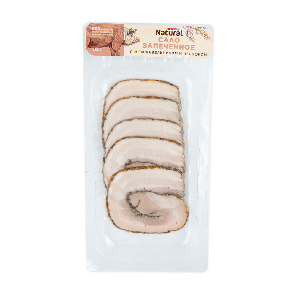 Изображение товара SPAR NATURAL Запеченное с Можжевельником 100 г — нарезка