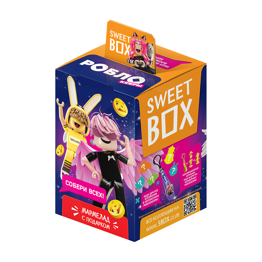 Изображение товара Mармелад Sweet Box Роблоксеры с Игрушкой 10 г