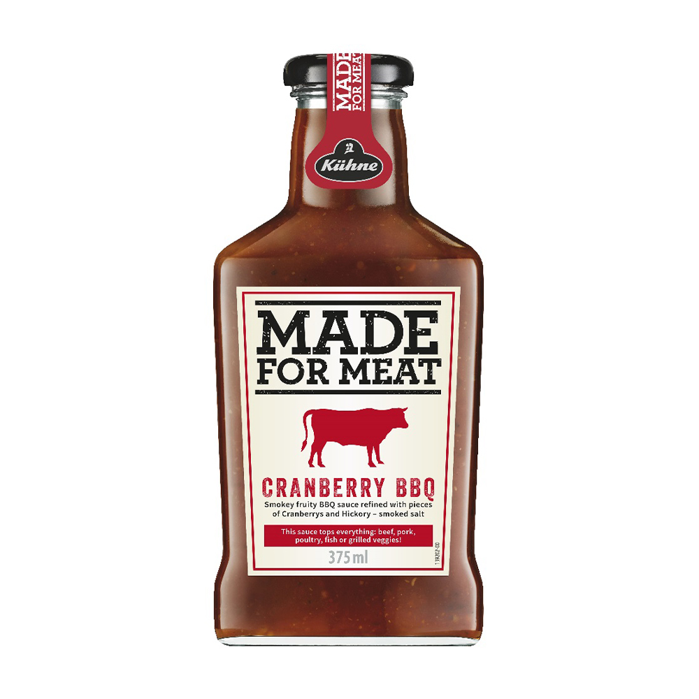 Изображение товара Kühne Made For Meat Томатный Барбекю с Клюквой 375 мл