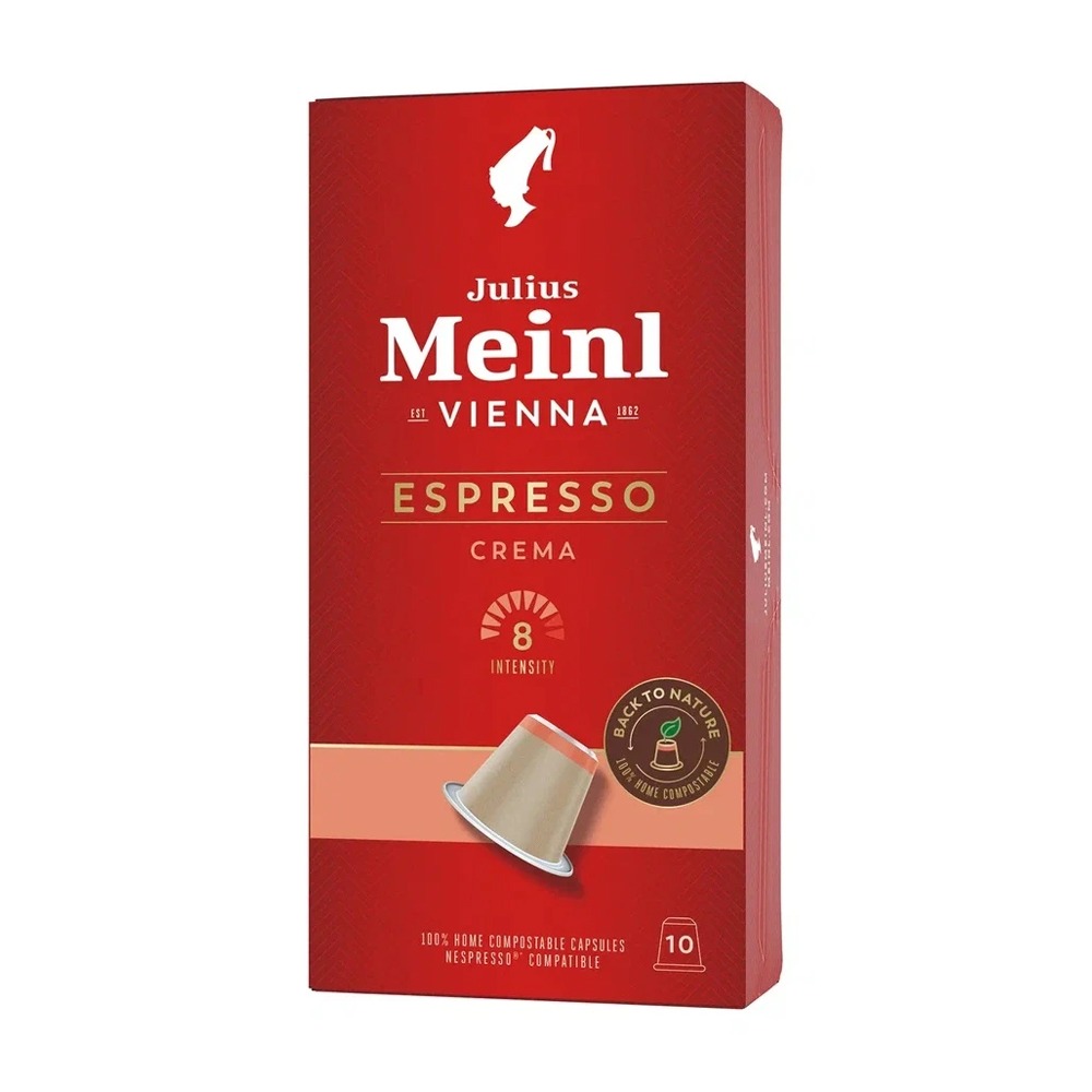 Изображение товара JULIUS MEINL Espresso Crema — эспрессо в капсулах, 56 г