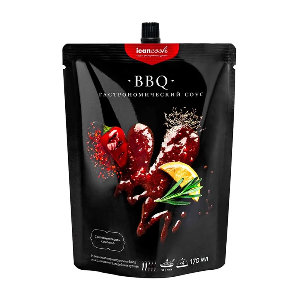 Изображение товара Соус Icancook Барбекю 180г