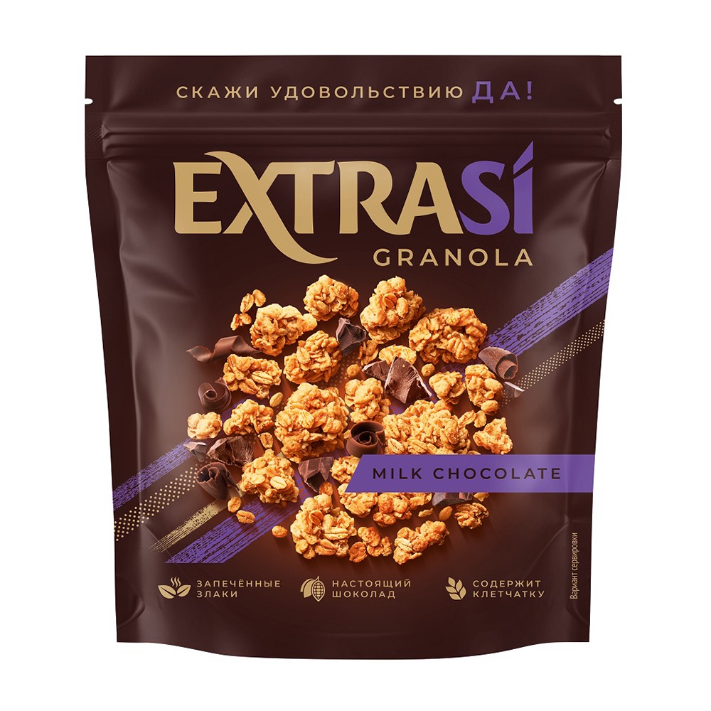 Изображение товара Гранола Extrasi Молочный Шоколад 300г