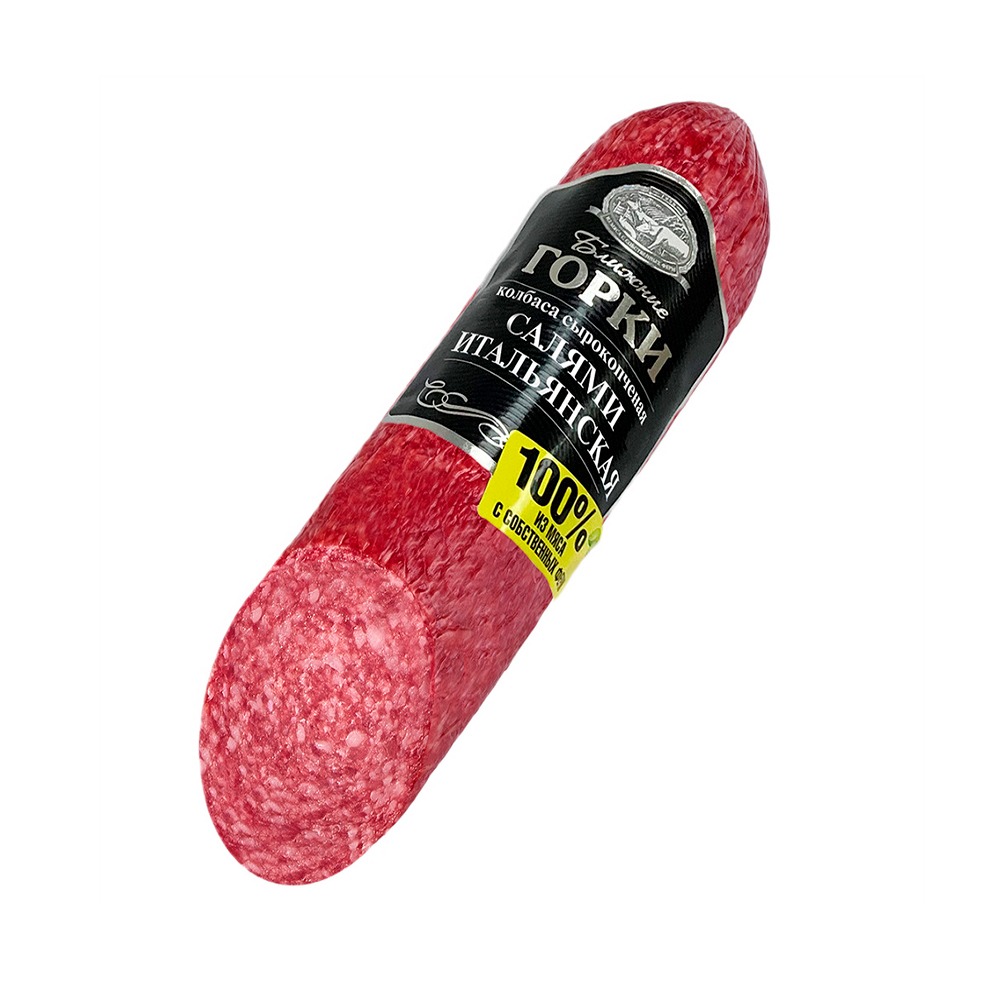Изображение товара Колбаса Сырокопченая Ближние Горки Салями Итальянская 240г