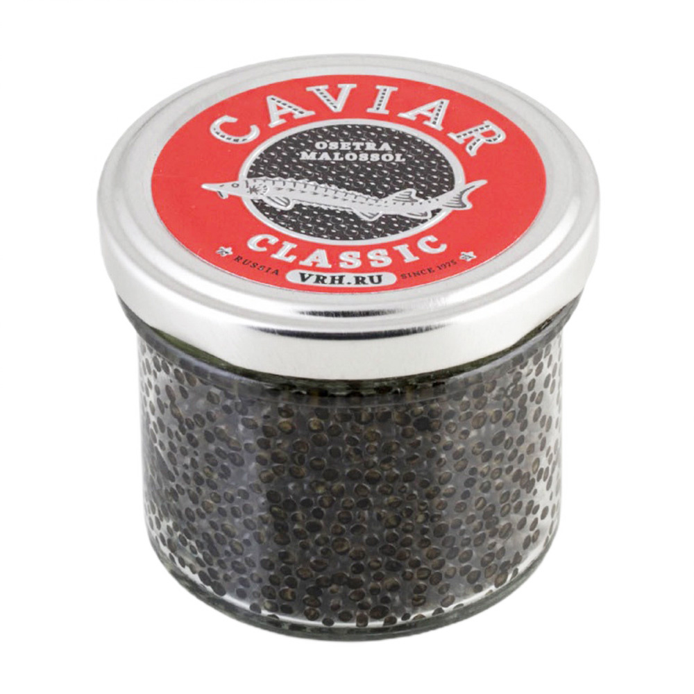 Изображение товара Икра Сибирского Осетра Черная Classic 100г Стекло