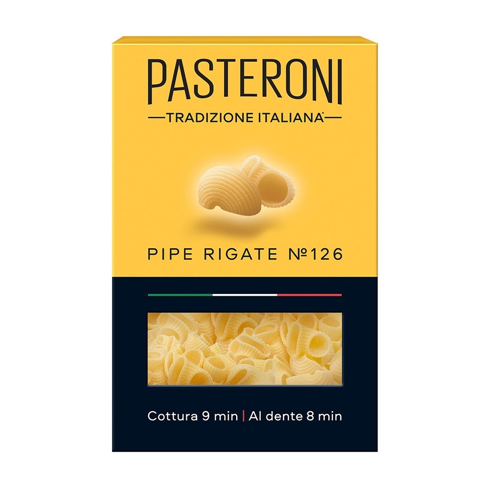 Изображение товара Макаронные Изделия Pasteroni Пипе Ригате 400г
