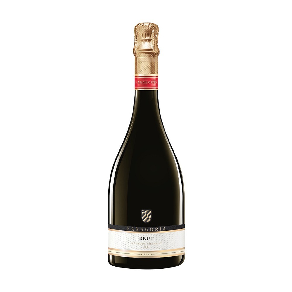 Изображение товара Вино Игристое Фанагория Белое Брют 13% 0,75л