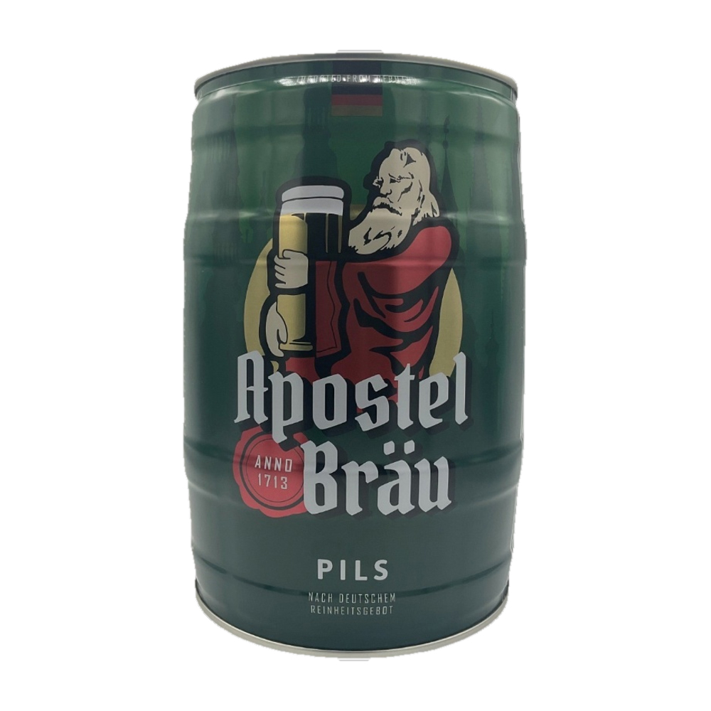 Изображение товара Пиво Apostel Brau Pils Светлое 5% 5л