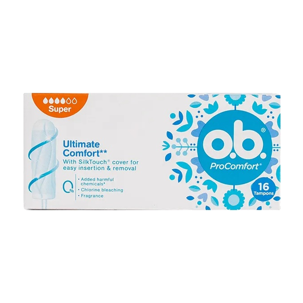 Изображение товара Тампоны O.b. Procomfort Super 16шт