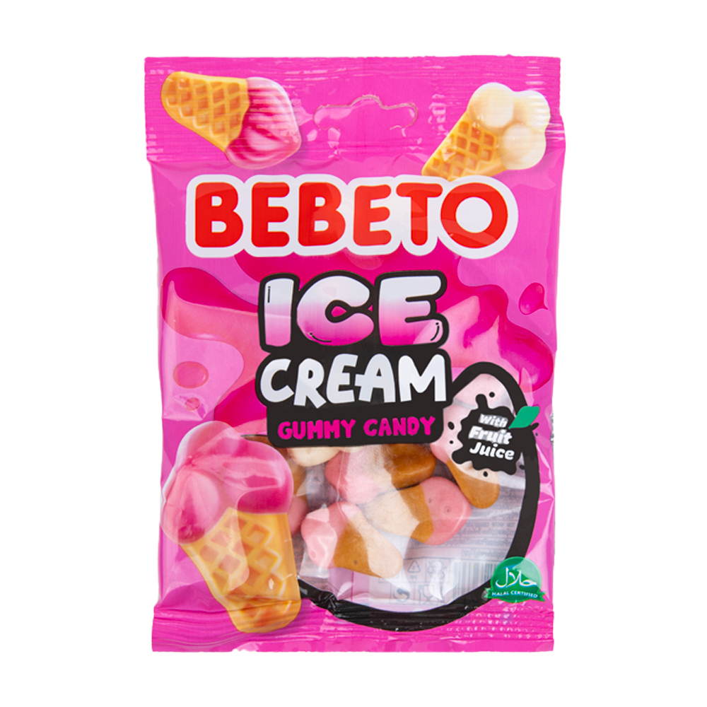 Изображение товара Bebeto Мармелад-Жевательный Мороженое 80г