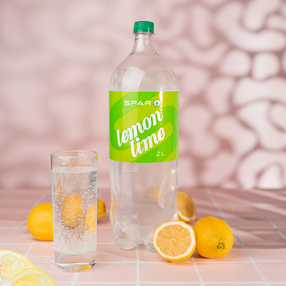 Изображение товара Напиток Безалкогольный SPAR Газированный Лимон Лайм 2л